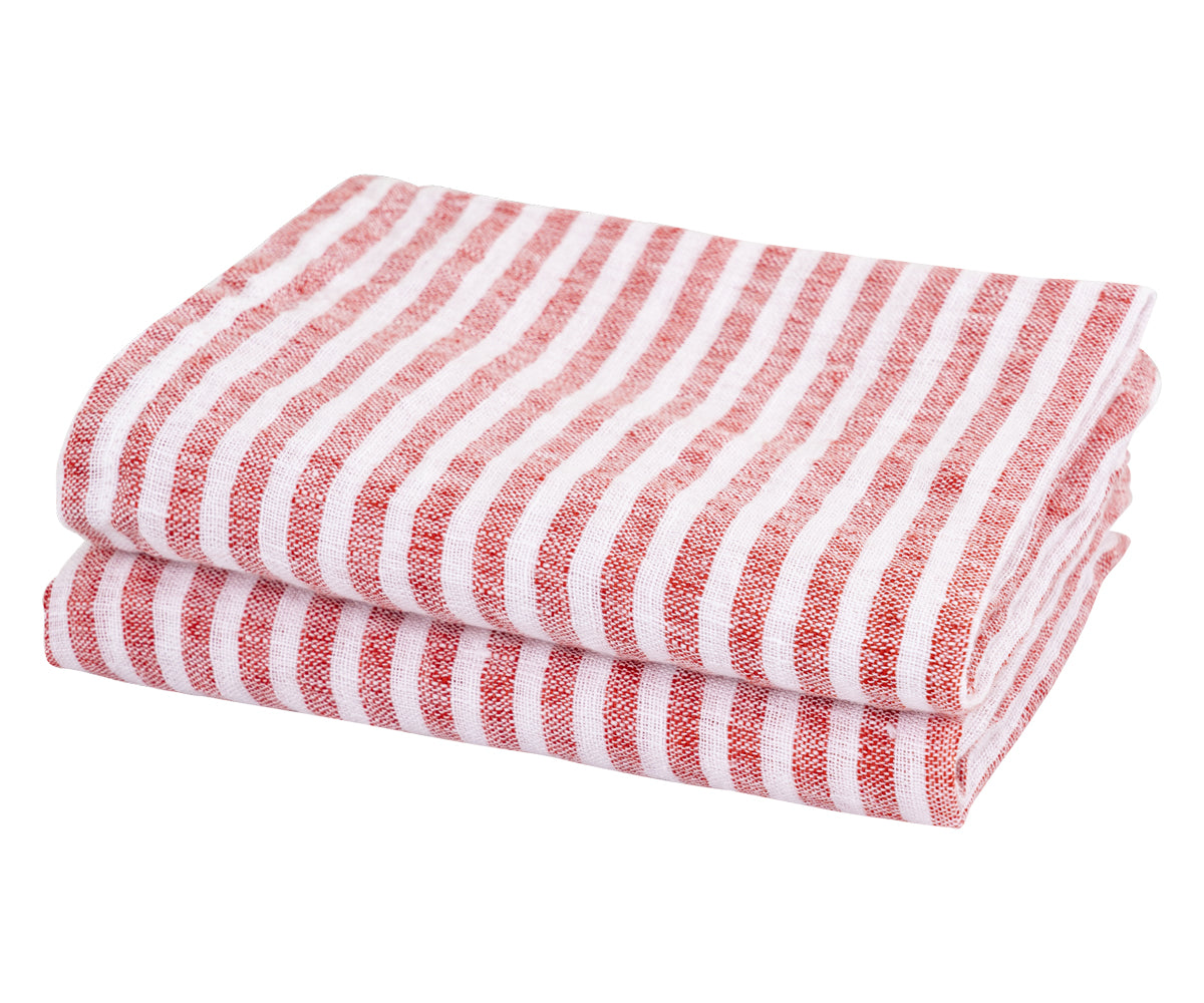 Pinstripe towels sale