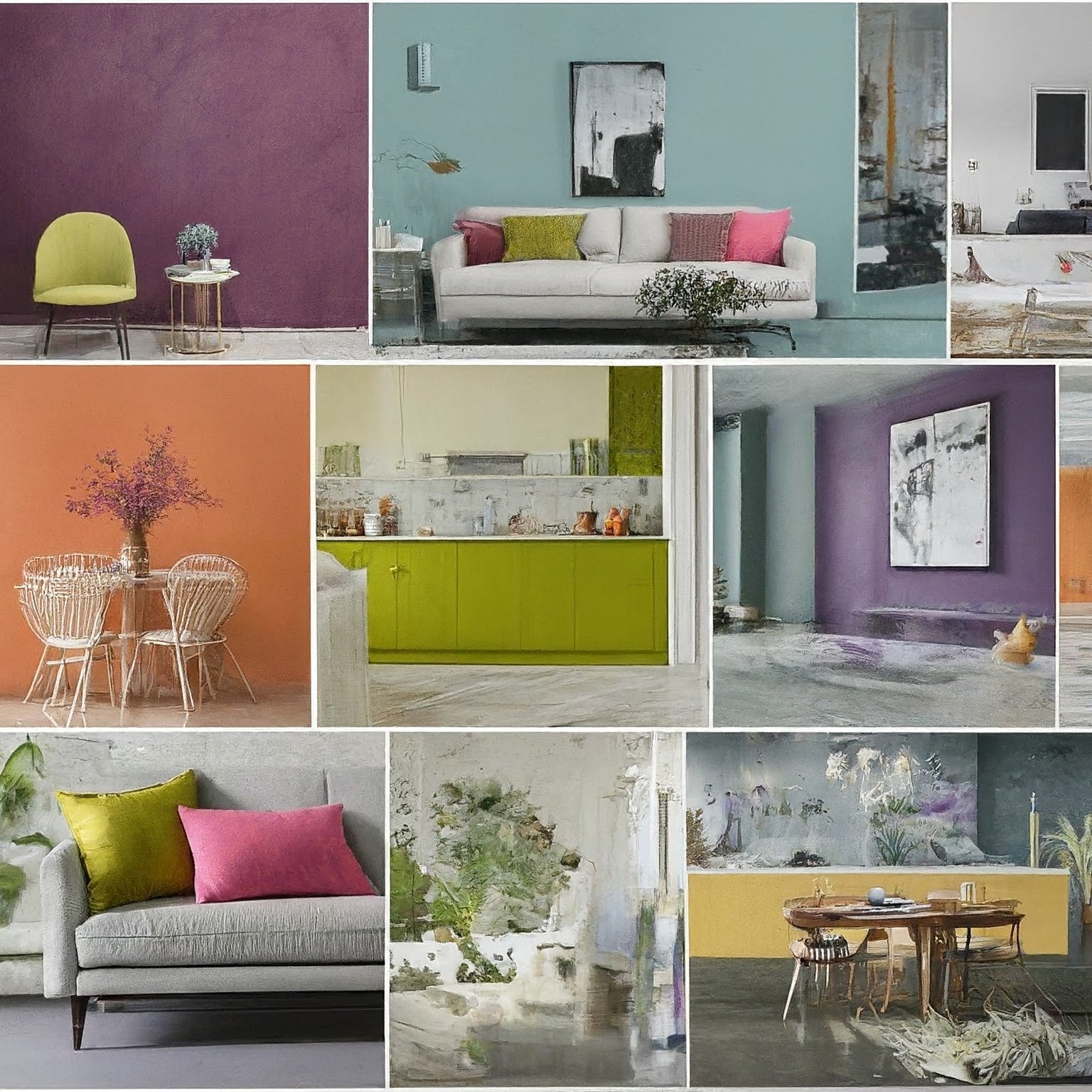 Top 5 Summer Color Palettes to Brighten Up Your Home