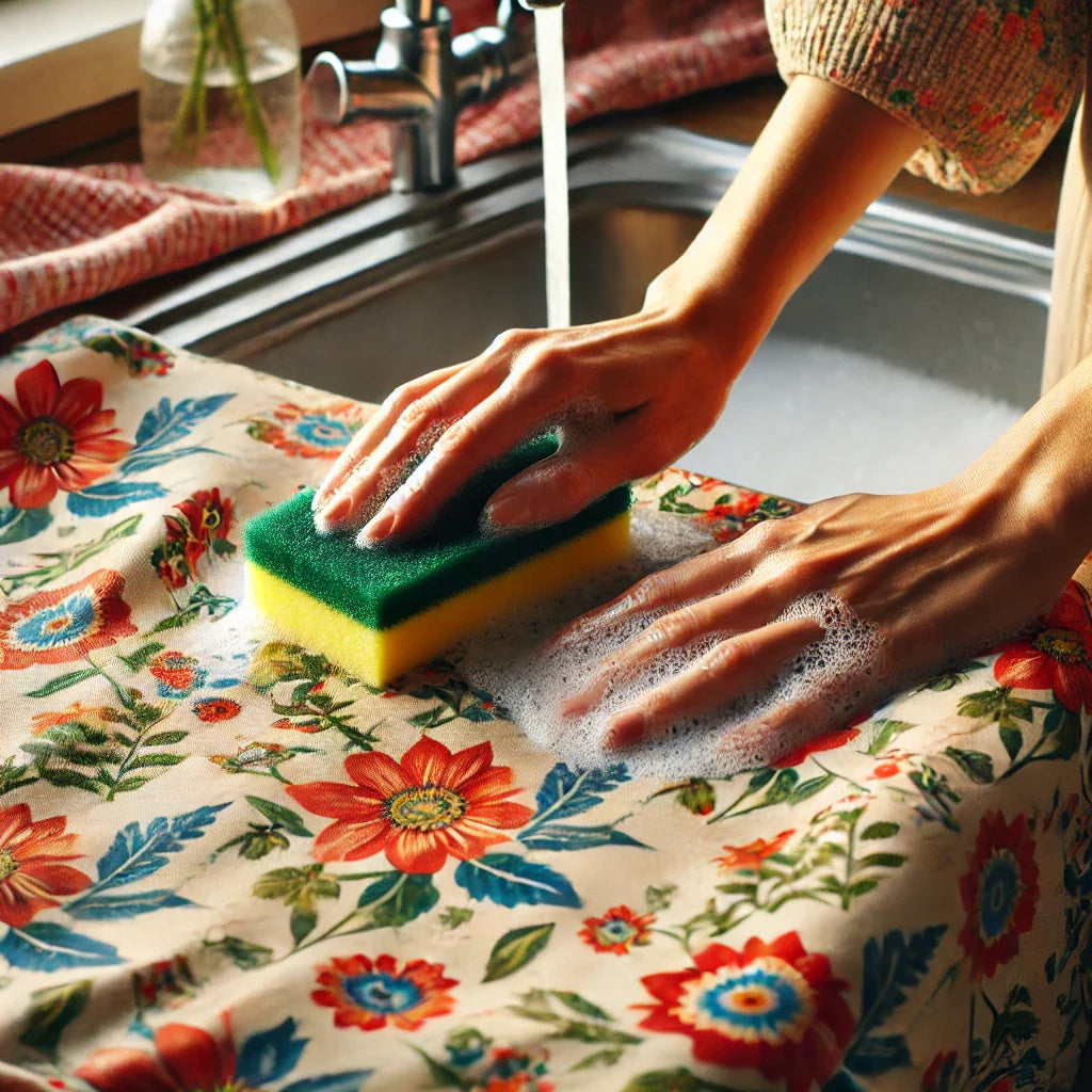 How-to Remove-Stains-from-Oilcloth-Tablecloths