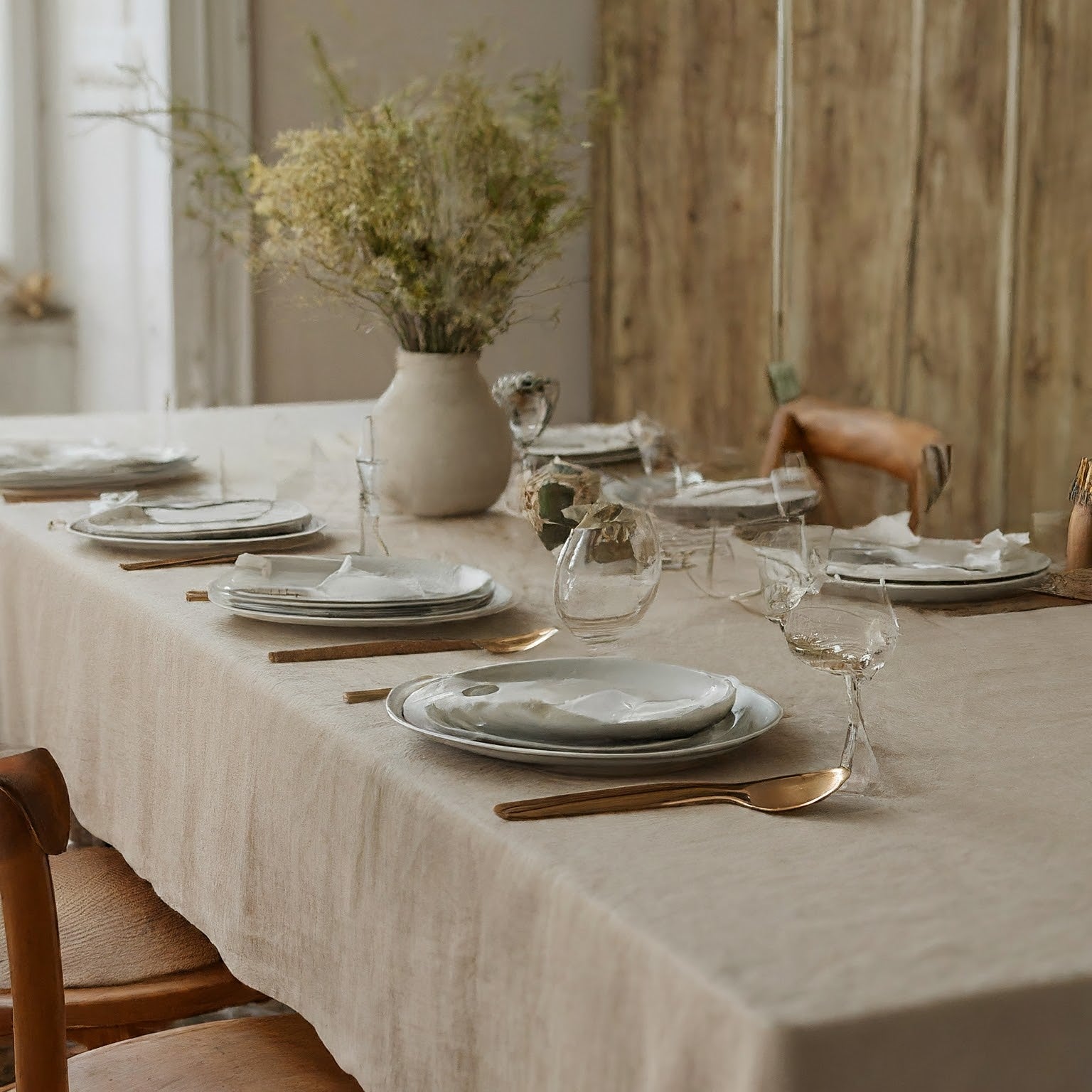 How To Keep Linen Tablecloths From Wrinkling