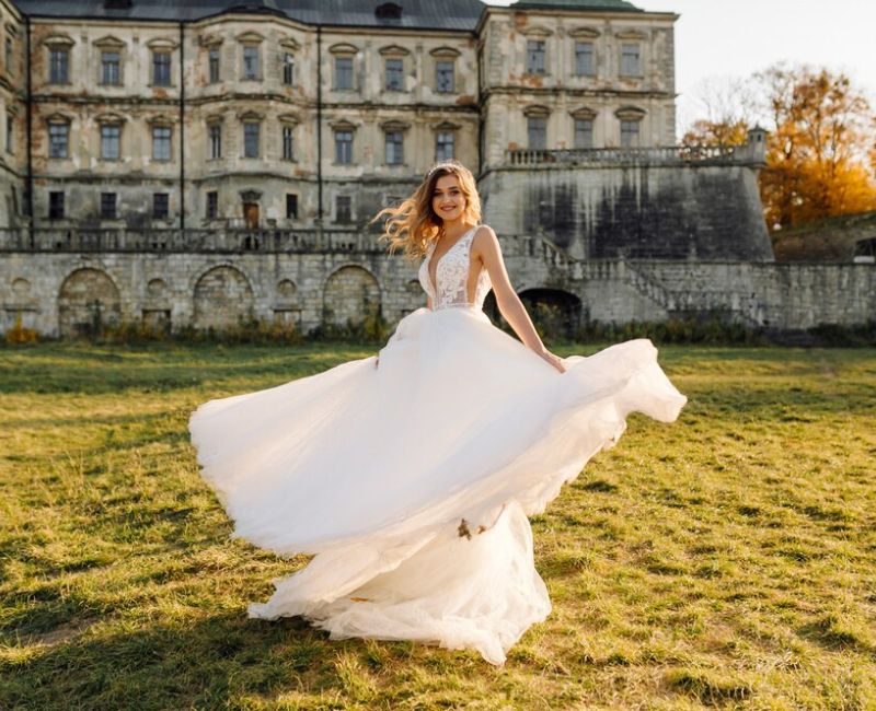 Bride Gown for the wedding Celebration