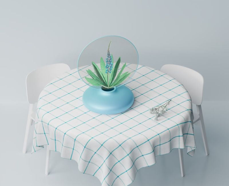 Can You Use a Square Tablecloth on a Round Table?