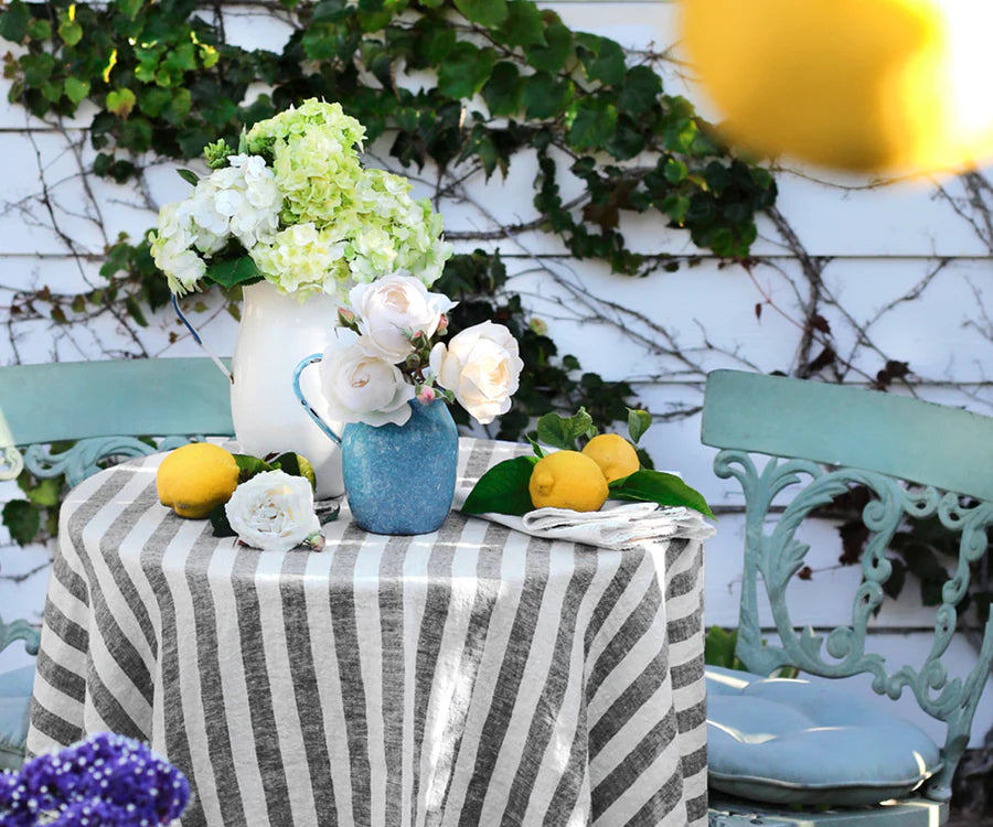 How a Linen Tablecloth Transforms Your Table