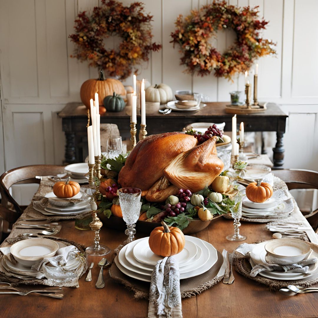 7 No-Fuss (But Pretty) Ways to Set a Table for the Thanksgiving