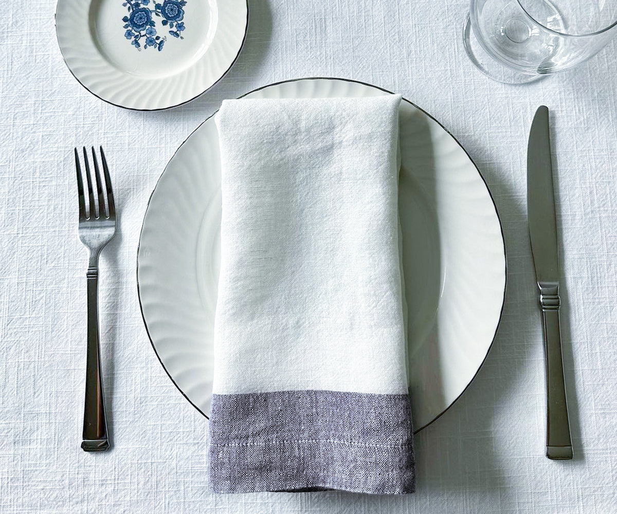 How to Clean and Get Stains Out of White Cloth Napkins?
