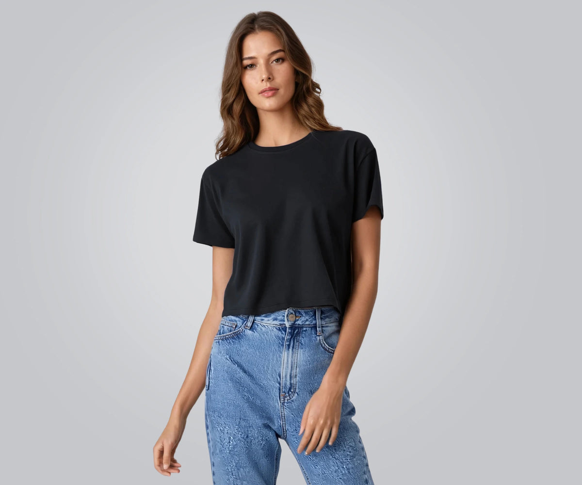 Crop Tops for Women - White Crop Top - Black Crop Top