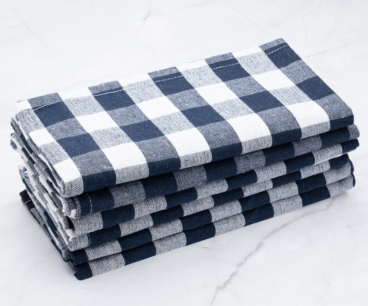 Hanukkah Napkins - Premium blue cotton napkins in various colors and designs for versatile use.