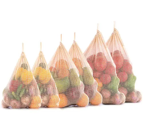 mesh produce bag
mesh bag grocery
fruit bags
mesh fruit bags
cotton net shopping bag
net market bag