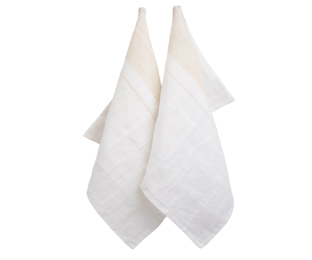 Christmas Hand Towels - Linen Tea Towels