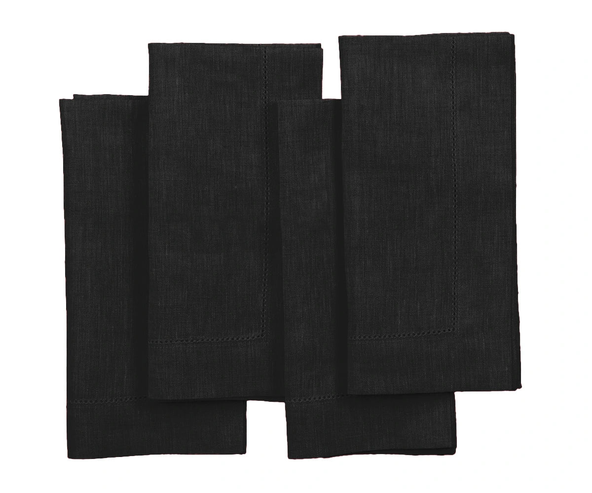 Black Napkins Linen