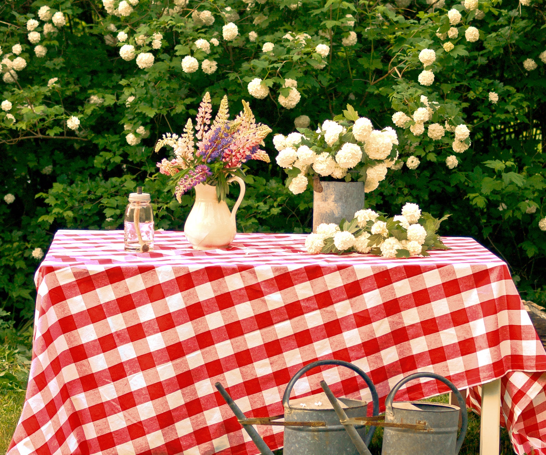 Cotton Tablecloths - Plaid Cloth Tablecloths