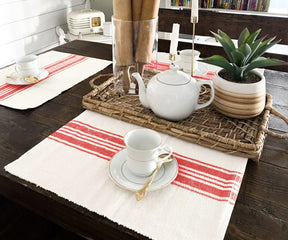 braided placemats