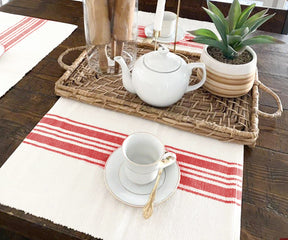 country stripe placemats