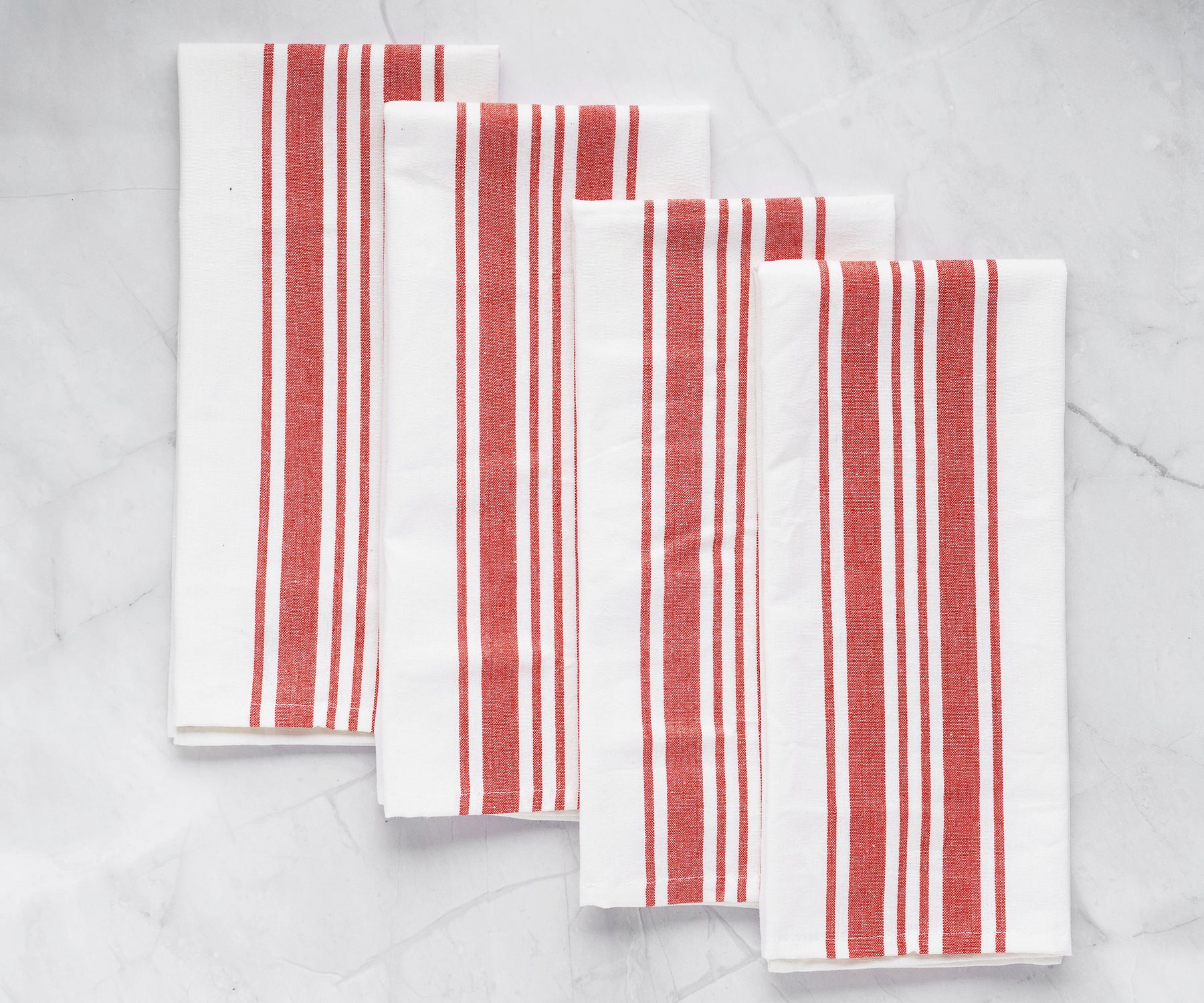 Red Kitchen Hand Towels