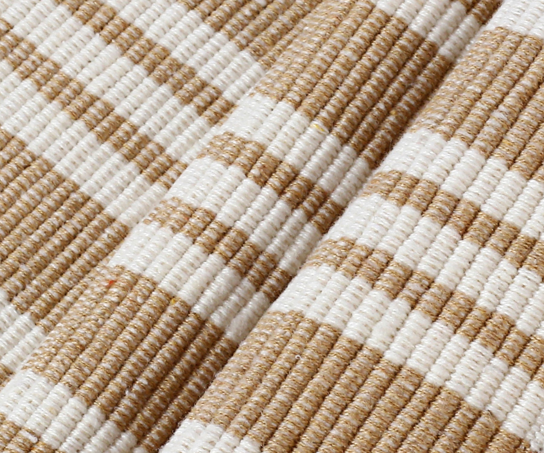 Beige Striped Cotton Placemats Set of 4