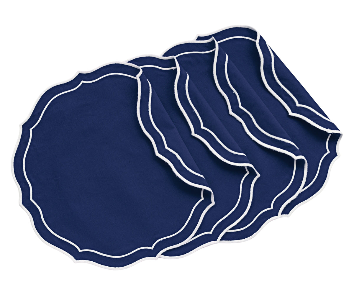 Blue Circle Placemats