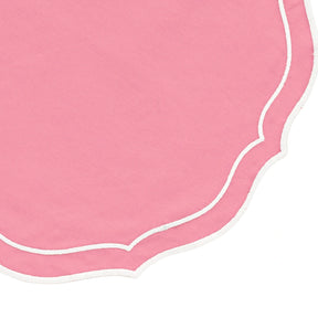 Peony Round Scalloped Placemats