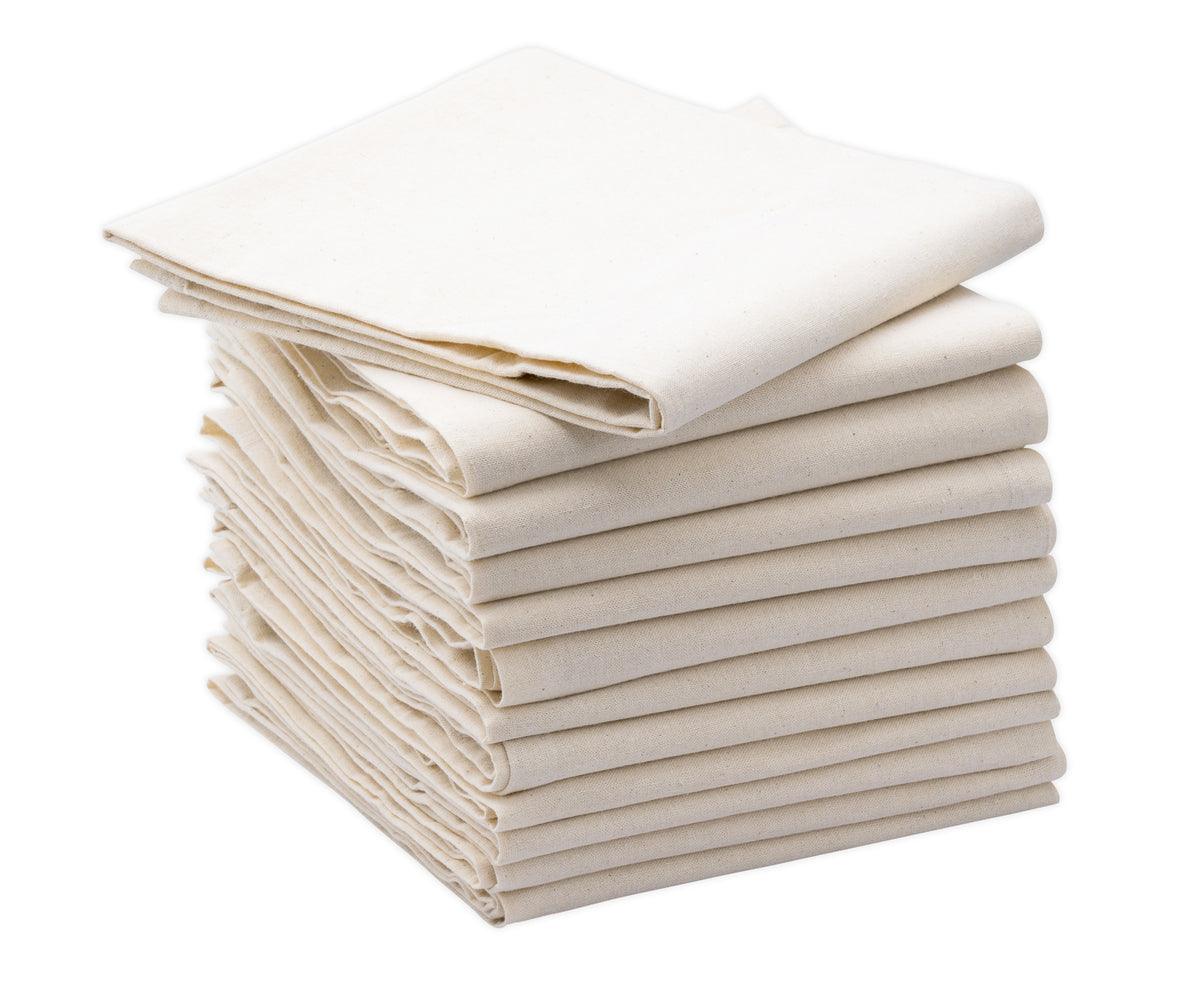 Flour Sack Dish Towels - Grain Sack Kitchen Towels