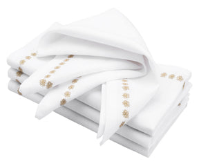 Gold napkins - All Cotton and linen 