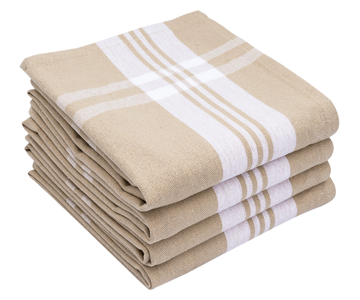 Beige French Kitchen Towels