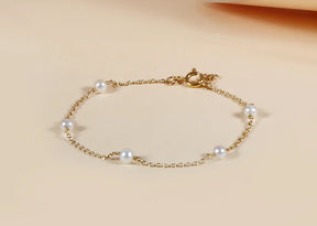 oval chain link bracelet