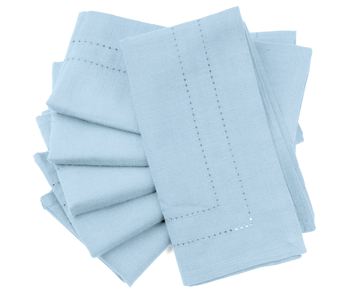 Custom Double hemstitch Cloth Napkins