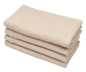 Plain Linen Napkins - Set of 4