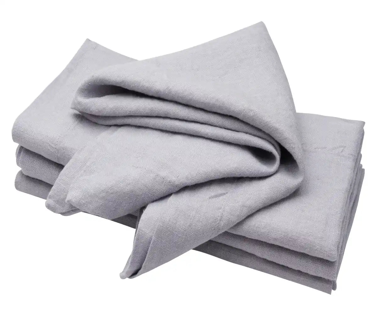 Gray Linen Napkins