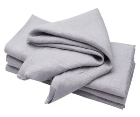 Plain Linen Napkins - Set of 4