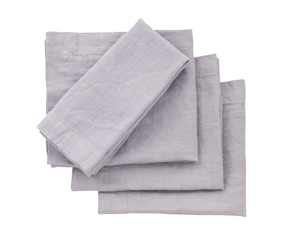 Gray Linen Napkins