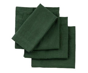 Green Linen Napkins