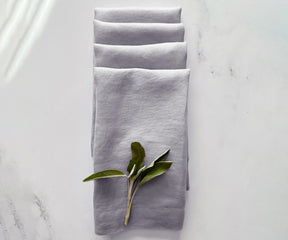 Gray Linen Napkins