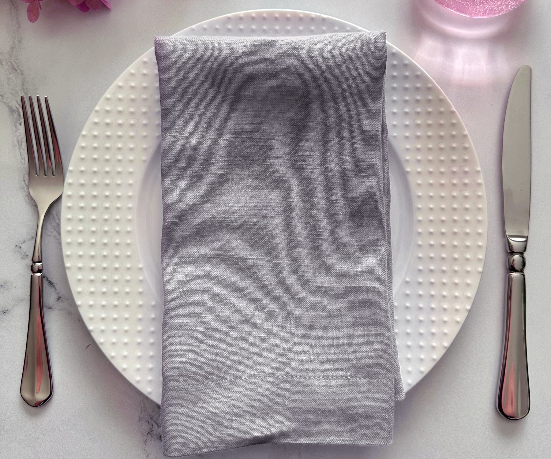 Gray Linen Napkins