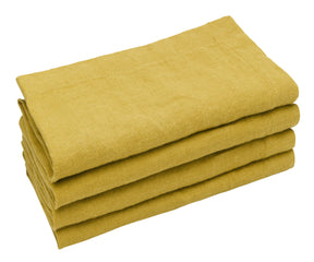 Pear Linen Napkins Set of 4