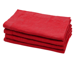 Red Linen Napkins