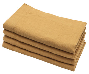 Ochre Linen Napkins