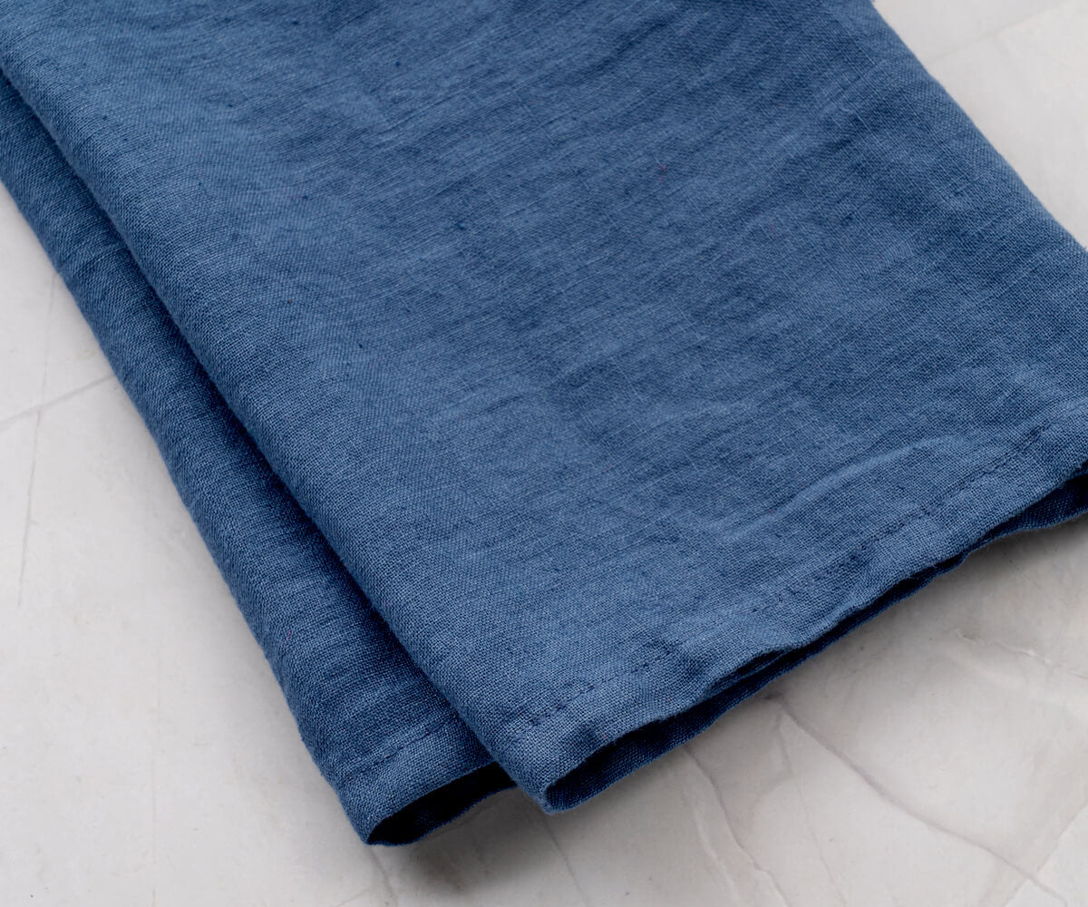 Our soft and absorbent linen towels are perfect for drying delicate fabrics.
