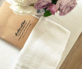 Ivory Linen Napkins