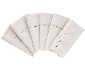 Cotton Cocktail Napkins - 10 Inch