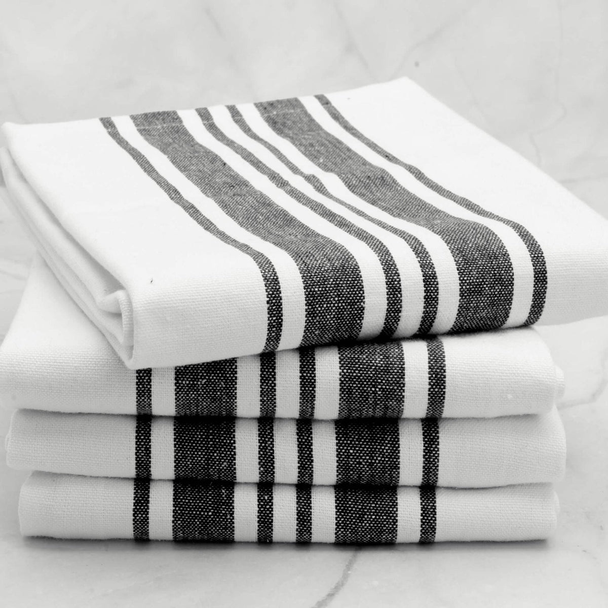 Rustic Kitchen Towels Set of 34 Heavy Linen Tea Towels Dish 