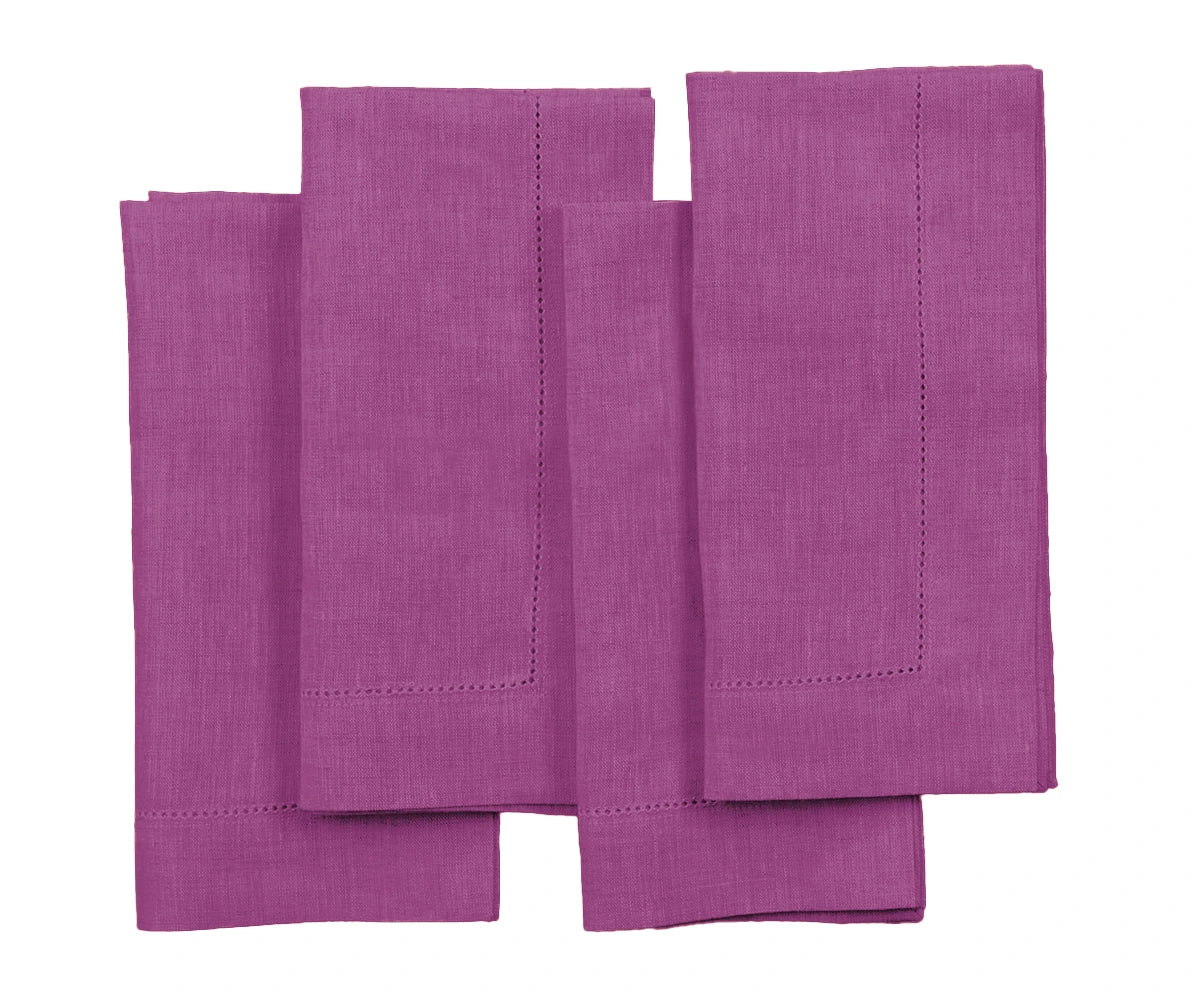 Orchid Linen Napkins