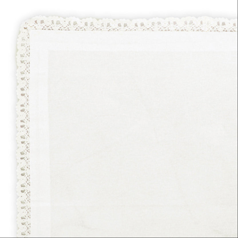 White Lace Napkins - Set of 6