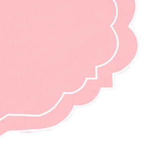 Light Pink Oval Placemats