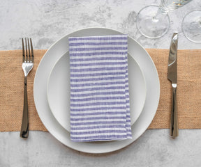 linen napkins striped - All Cotton and Linen