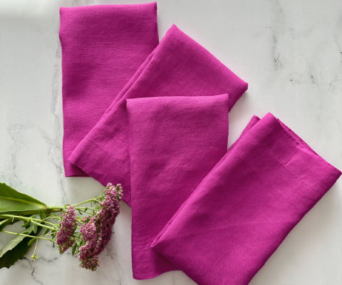 linen napkins collection