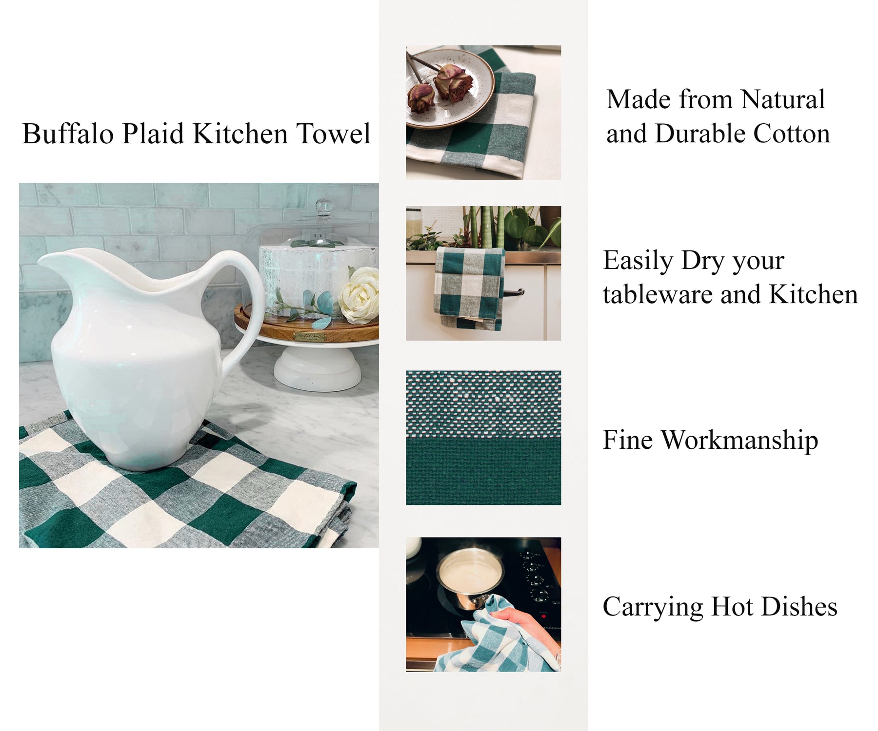 St Patrick's Day Kitchen Towels Set of 3