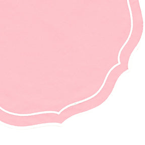 Light Pink Round Tablemats