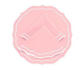 Light Pink Round Tablemats