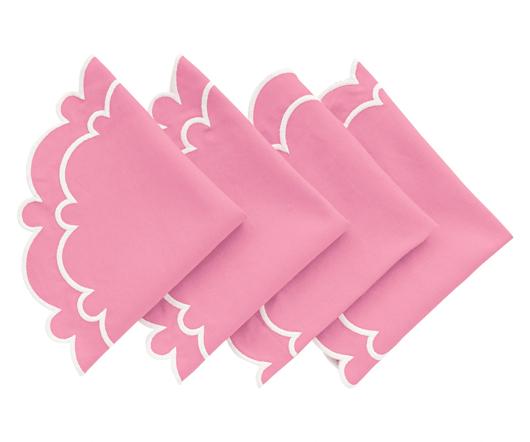 Pink Round Placemats