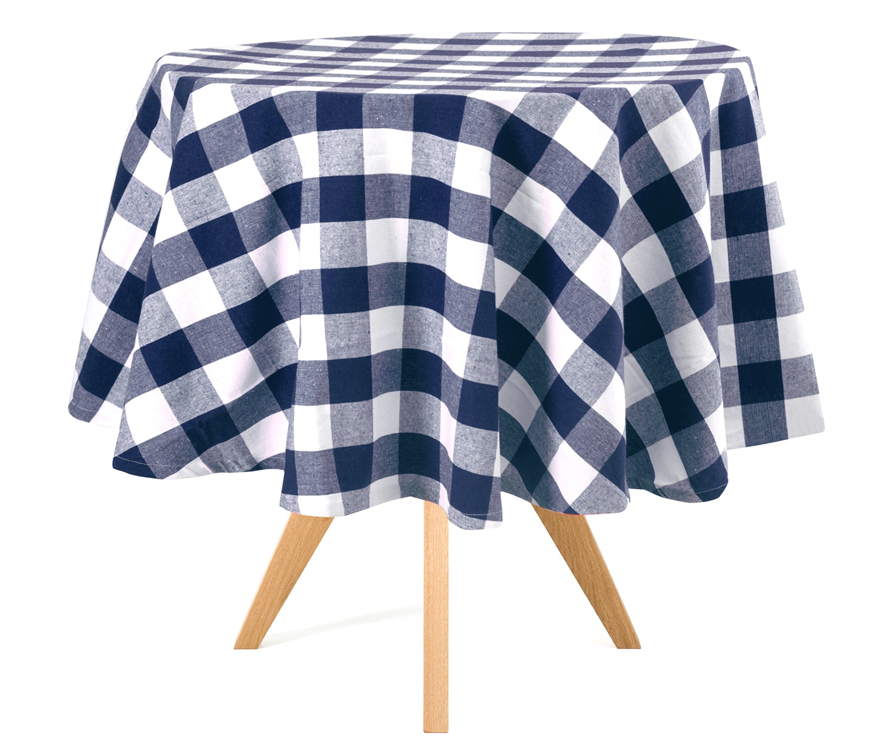 70 inch Round Tablecloth - Buffalo Plaid Table cloths